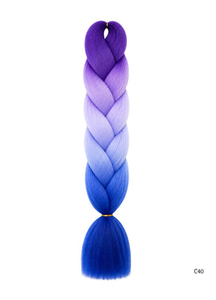 Jumbo Braid - Monivärinen 60cm