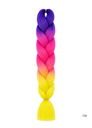 Jumbo Braid - Monivärinen 60cm