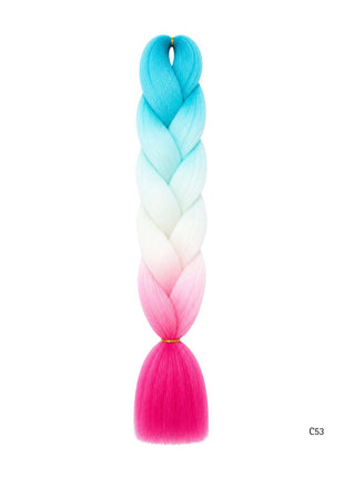 Jumbo Braid - Monivärinen 60cm