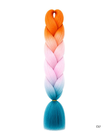 Jumbo Braid - Monivärinen 60cm