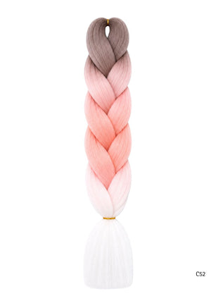 Jumbo Braid - Monivärinen 60cm