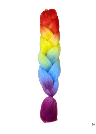 Jumbo Braid - Monivärinen 60cm