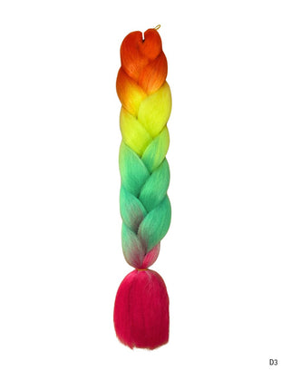 Jumbo Braid - Monivärinen 60cm