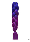 B46 Tummansininen purppura ombre