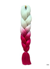 B48 Blondi pinkki ombre