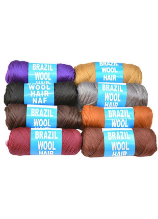 Brazil Wool Hair 100% Acrylic Hand & Machine Knit 70g