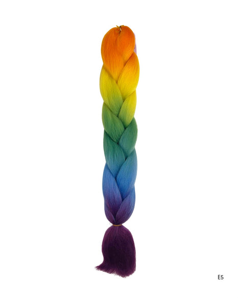 Jumbo Braid - Monivärinen 60cm