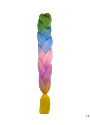 Jumbo Braid - Monivärinen 60cm