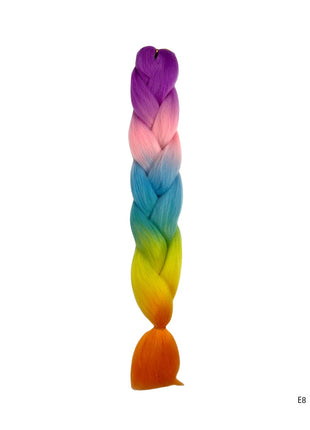 Jumbo Braid - Monivärinen 60cm