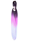 1B/HOT PLUM/LAVENDER - Tumma-pinkki ombre / 70cm