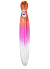 Yellow/Hot plum/white - Oranssi-Lila-Valkoinen / 70cm
