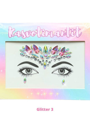 Kasvotimantit - Face gems - Kuituhiukset.fi