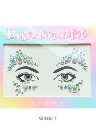 Kasvotimantit - Face gems - Kuituhiukset.fi