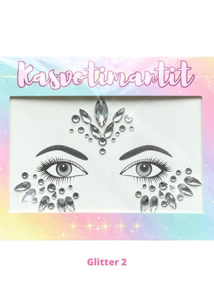 Kasvotimantit - Face gems - Kuituhiukset.fi
