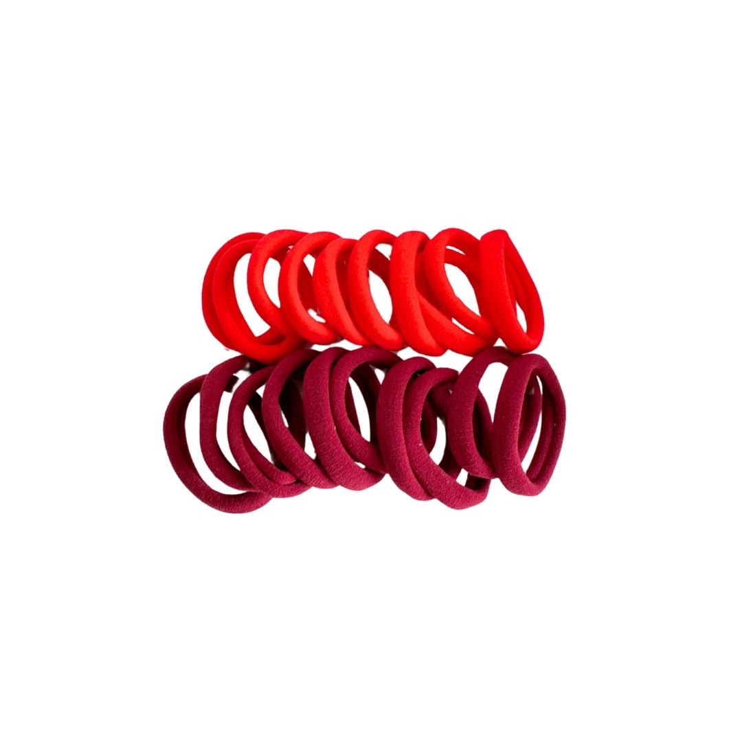 Värikkäät saumattomat Hiuslenkit 20kpl - Kuituhiukset.fi